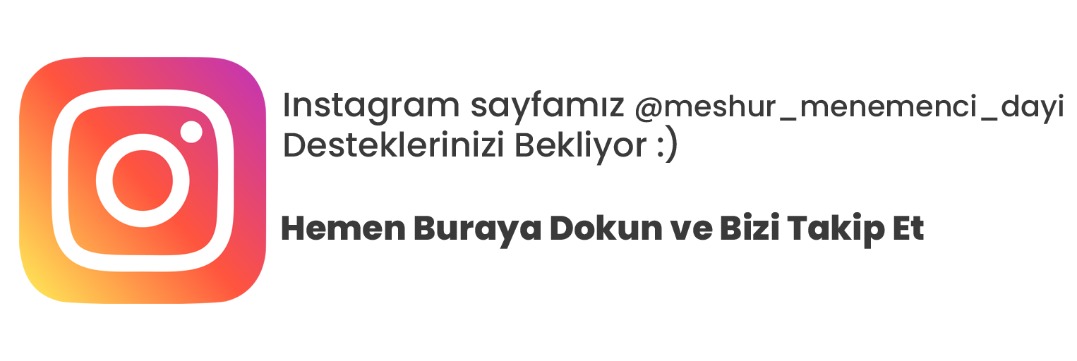 Menemenci Dayı instagram sayfası